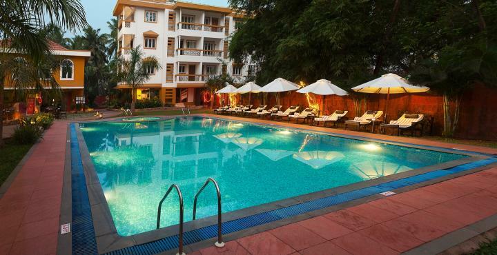 Crystal By Morpho, Goa Villagio Resort Betalbatim Exterior foto